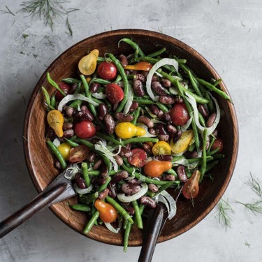 Heirloom Cattle Bean Summer Salad Recipe | SideChef