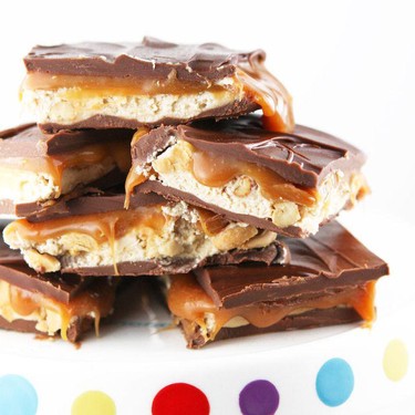 Candy Bar Fudge Recipe | SideChef