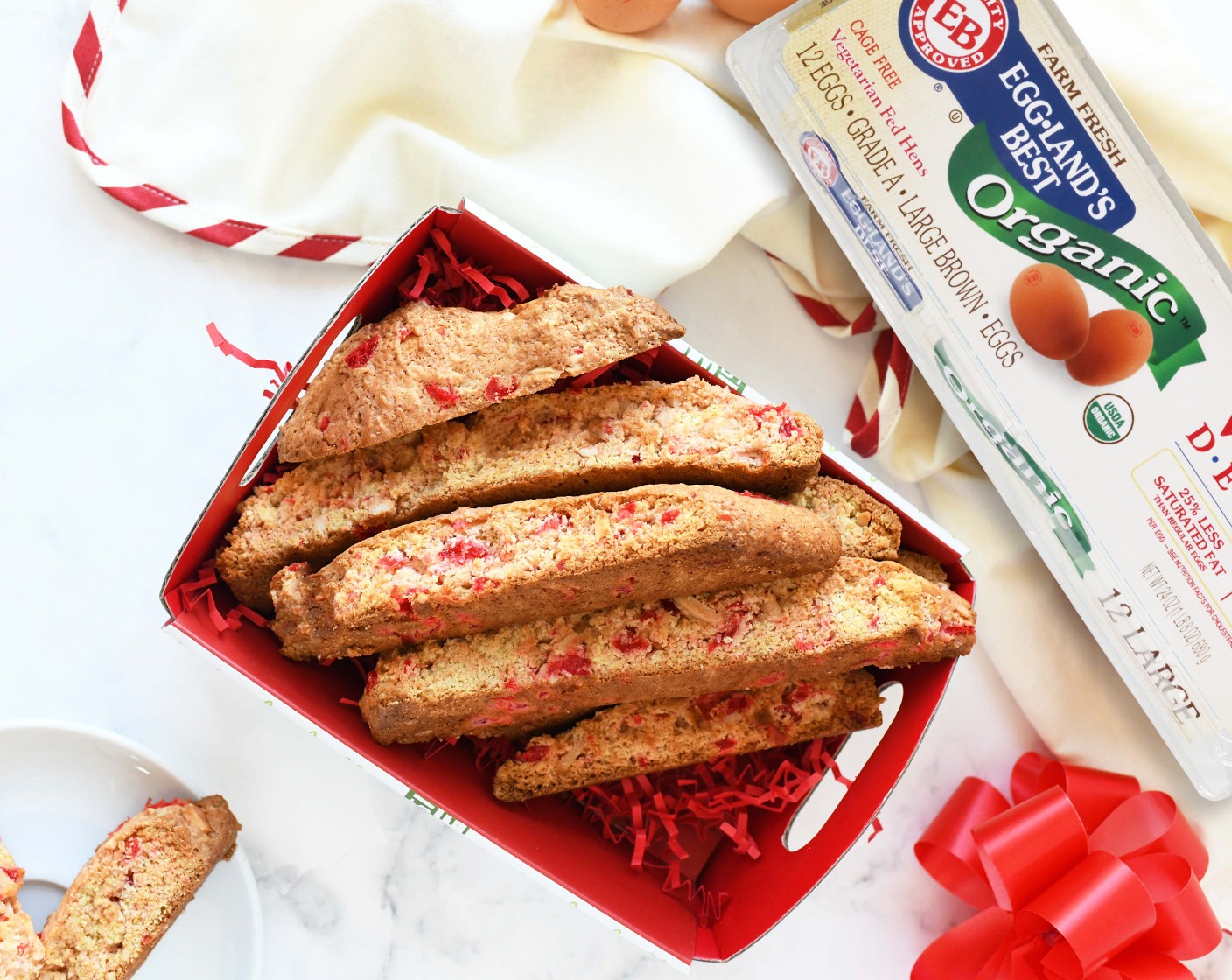 step 8 Once biscotti are fully cooled, enjoy or store them in an airtight container for up to 2 weeks.