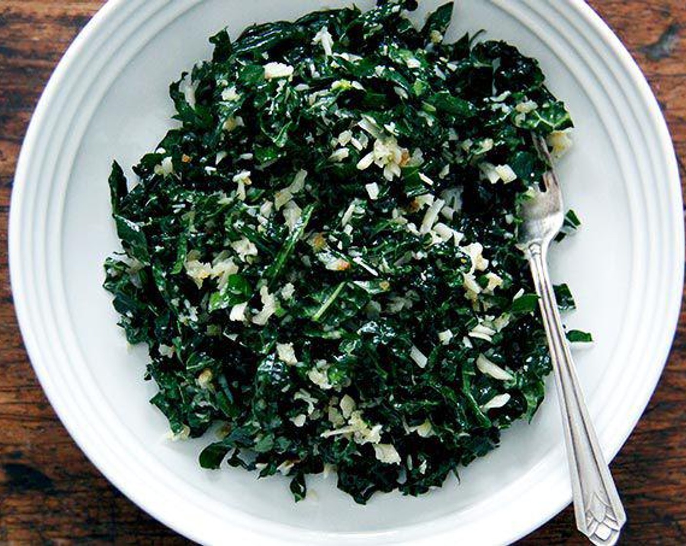 Favorite Kale Salad with Shallot Vinaigrette