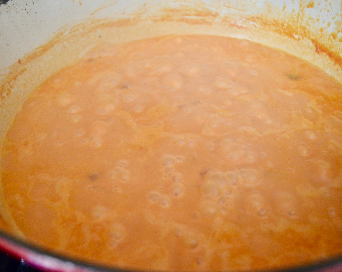 step 5 Pour in Vodka (1/3 cup), Heavy Cream (2 cups), and Grated Parmesan Cheese (1/2 cup), stir thoroughly. Let it bubble and thicken some more for another 20 minutes.