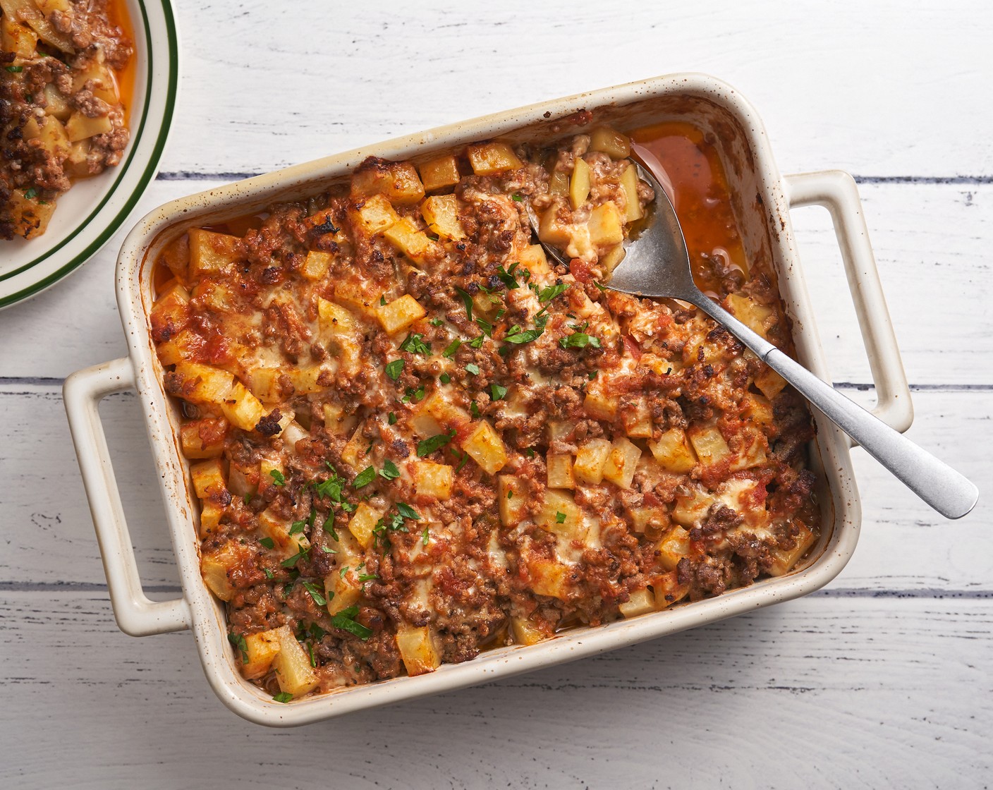 Ground Beef and Potato Casserole