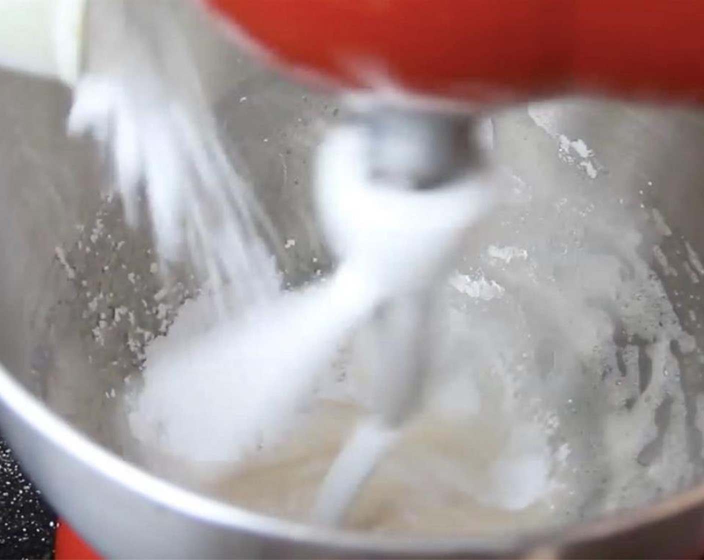 step 12 Gradually add in Powdered Confectioners Sugar (1 1/2 cups) while beating the mixture on high speed.