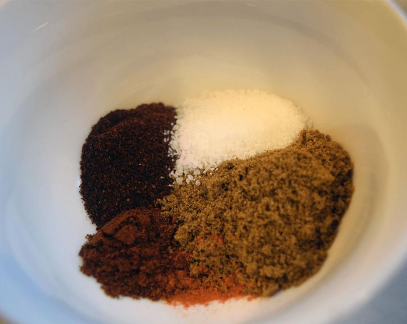 step 2 Make the seasoning mix: Mix together Chili Powder (1 tsp), Paprika (1/2 tsp), Ground Cumin (1 tsp), Cayenne Pepper (1/8 tsp), and Kosher Salt (1/2 tsp). Set aside.