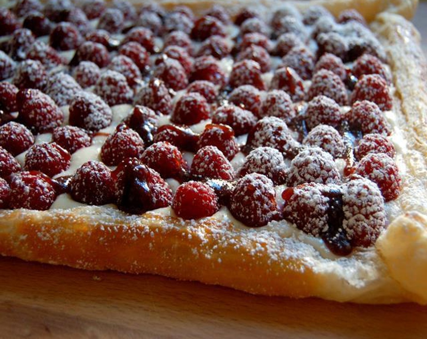 Meyer Lemon Raspberry Tart