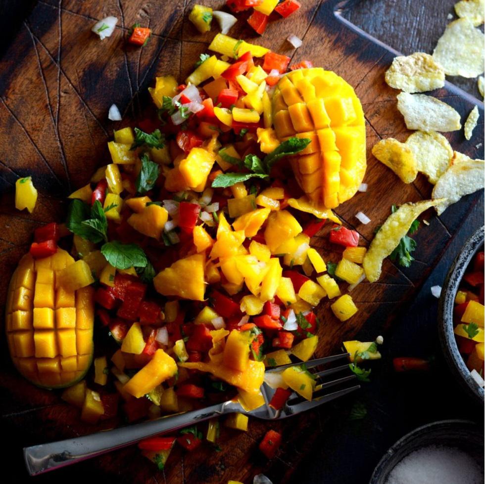 Mango Bell Pepper Salsa Recipe SideChef