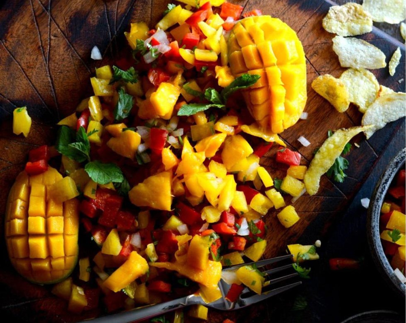 Mango Bell Pepper Salsa