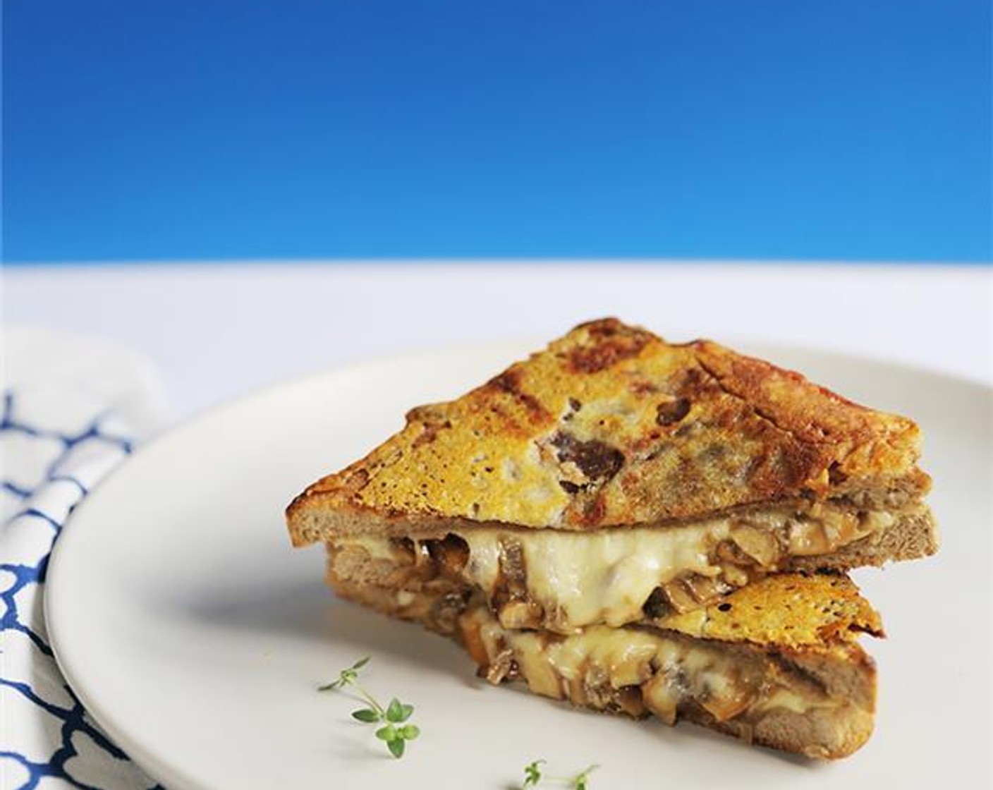 Emmental & Caramelized Onion Grilled Cheese