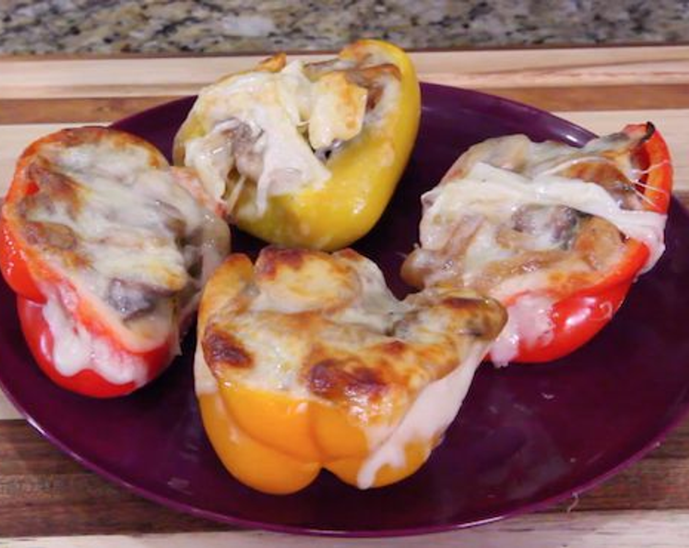 Philly Cheesesteak Stuffed Peppers