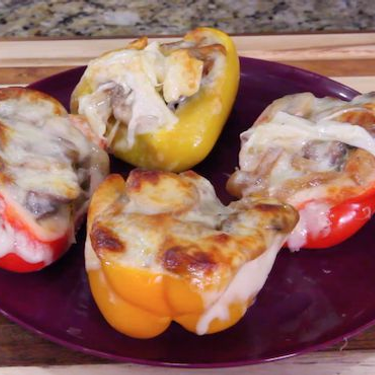 Philly Cheesesteak Stuffed Peppers Recipe | SideChef