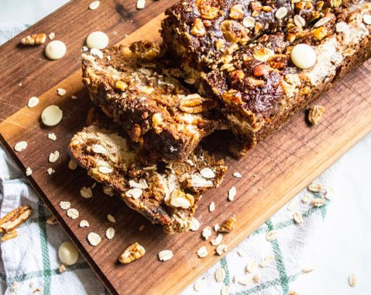 Whole Wheat Pumpkin Bread with Cream Cheese Filling