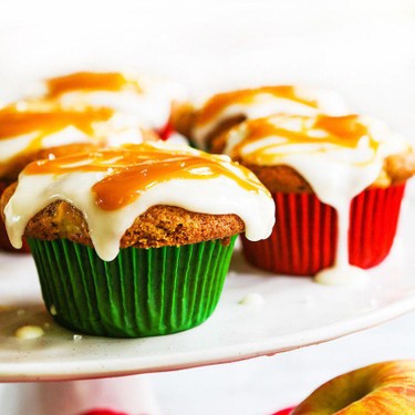 Salted Caramel Apple Cupcakes Recipe | SideChef