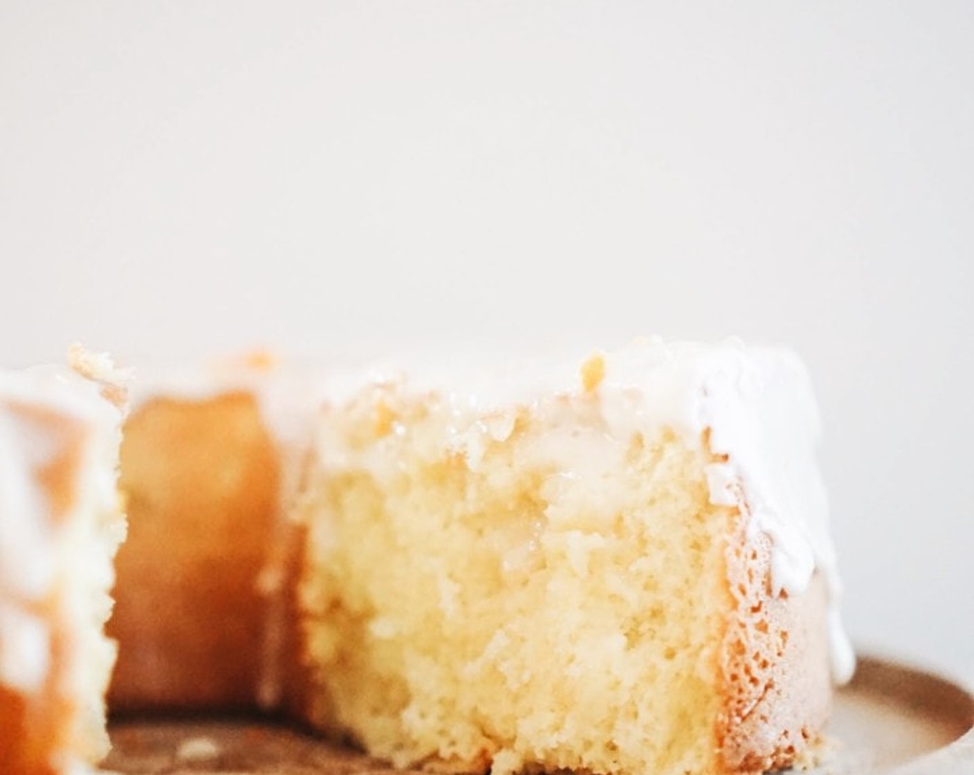 step 9 Pour over the cake allowing to drip all over the sides. Garnish with extra orange zest if desired.