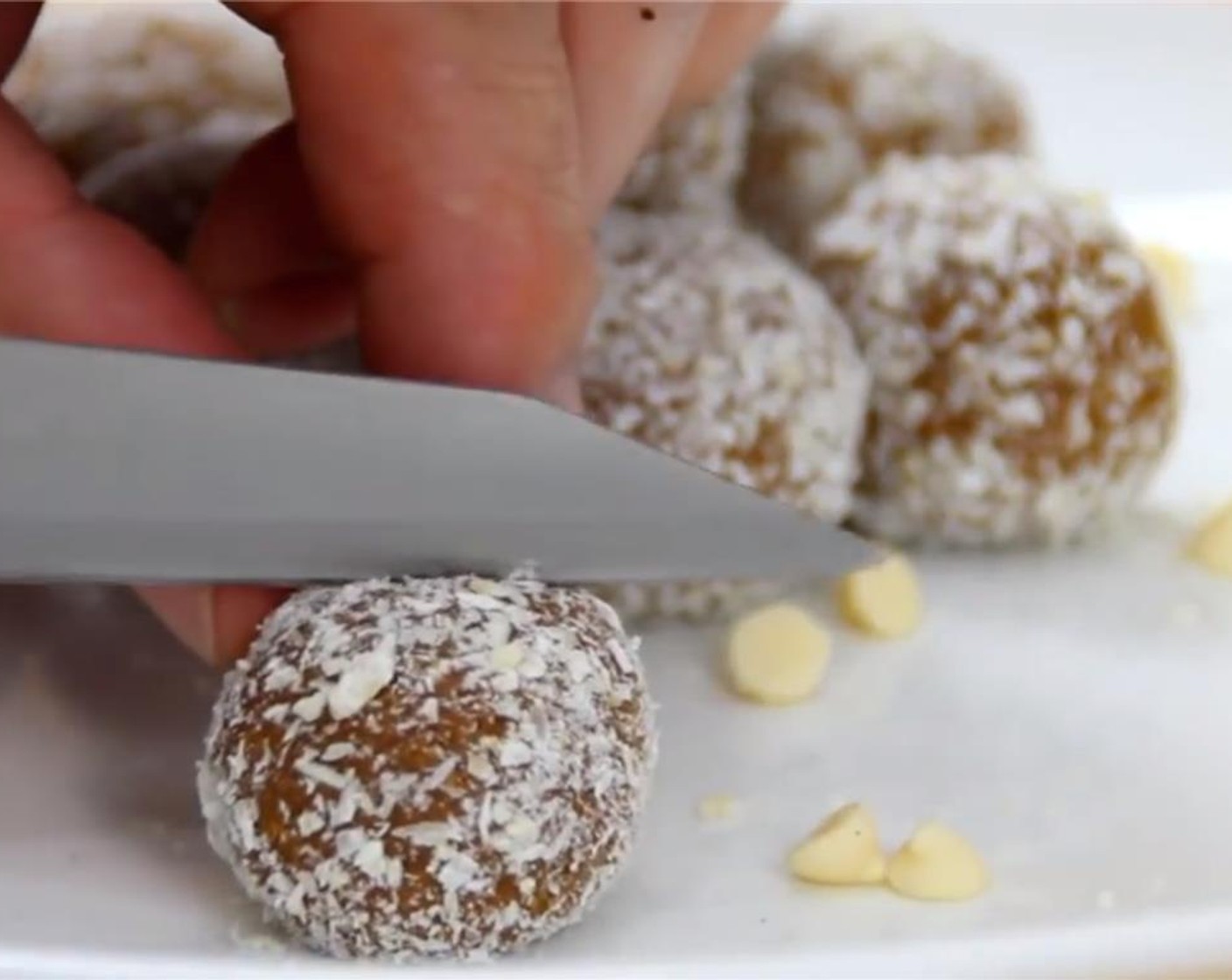 step 5 Place the Graham balls in the fridge to set or serve them as is.