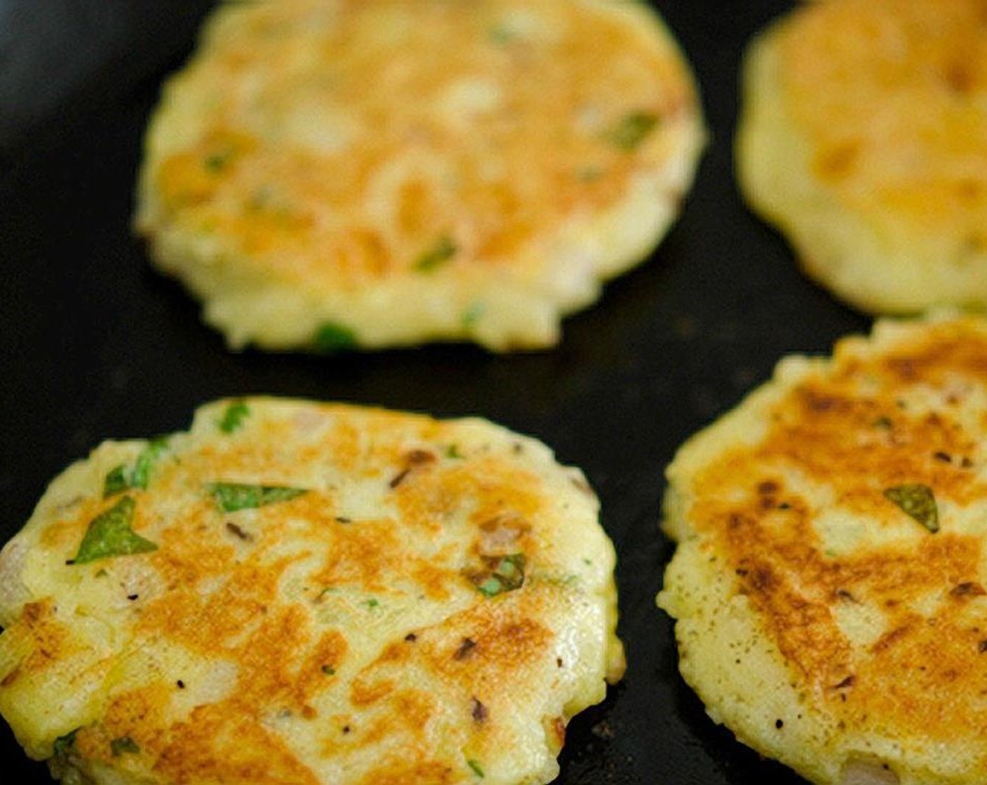 step 10 Flip the patties over and fry for about another 3 minutes.