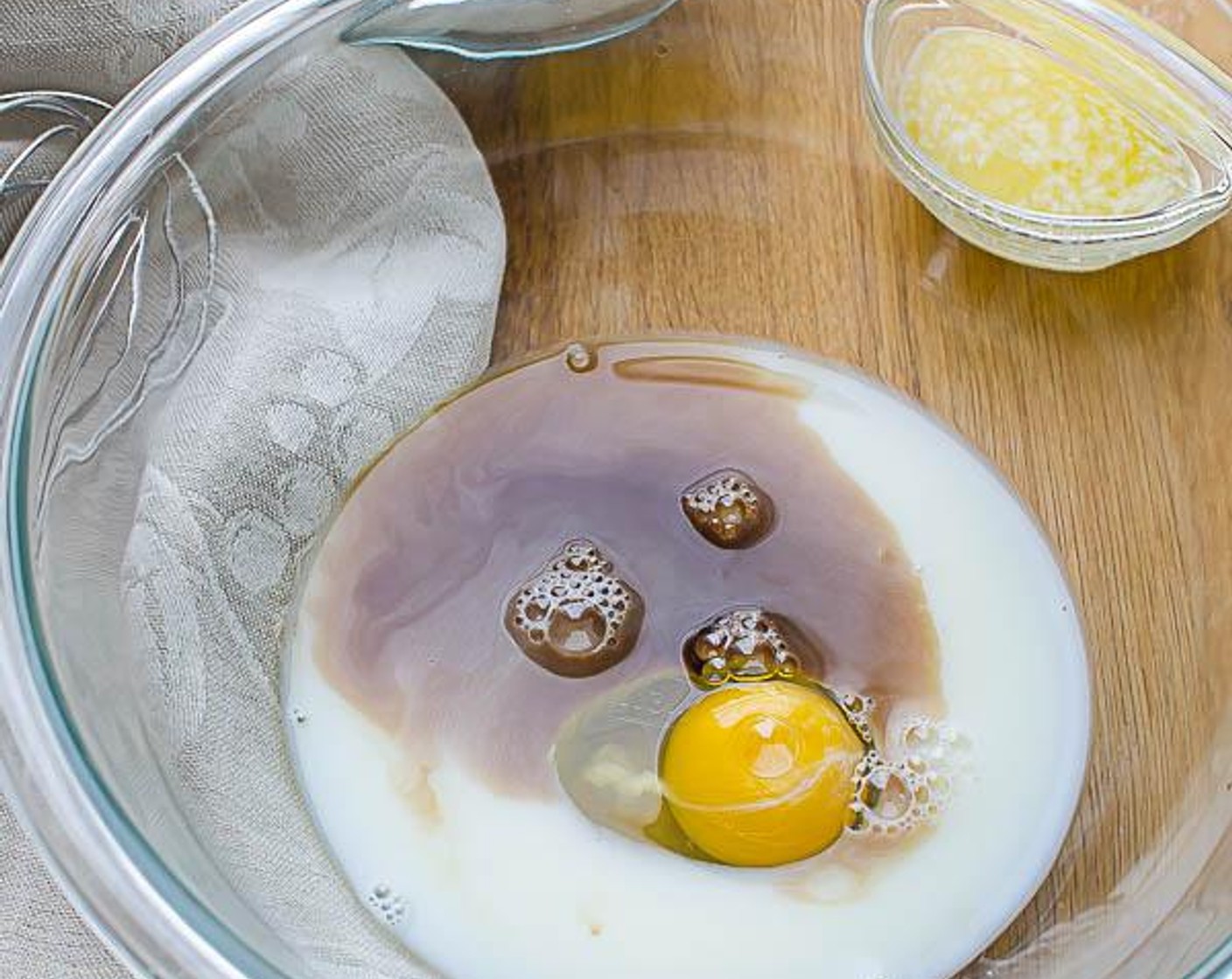 step 2 In a small bowl, combine the All-Purpose Flour (1 cup), Granulated Sugar (1/2 cup), Baking Powder (1/2 Tbsp), Ground Cardamom (1/2 tsp), and Salt (3/4 tsp) and whisk to combine.