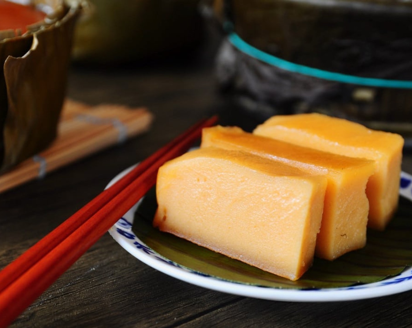 Caramel Sticky Rice Cake (Nian Gao)