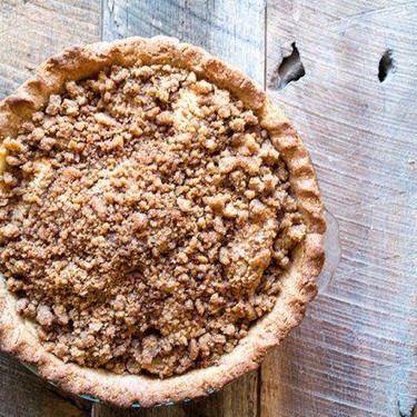 Grain Free Apple Crumble Pie Recipe | SideChef