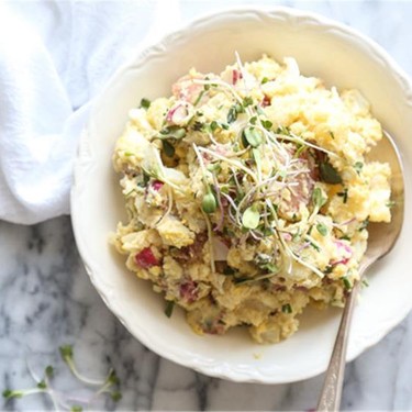 Red Potato Salad with Radishes, Capers and Chives Recipe | SideChef