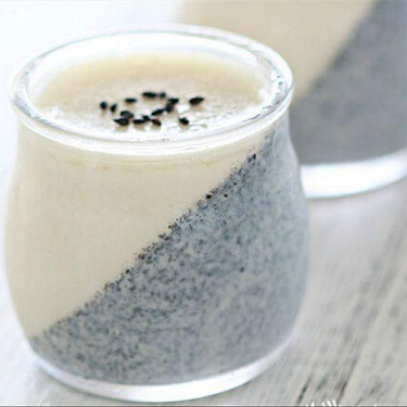 Black Sesame and Soya Milk Pudding Recipe | SideChef