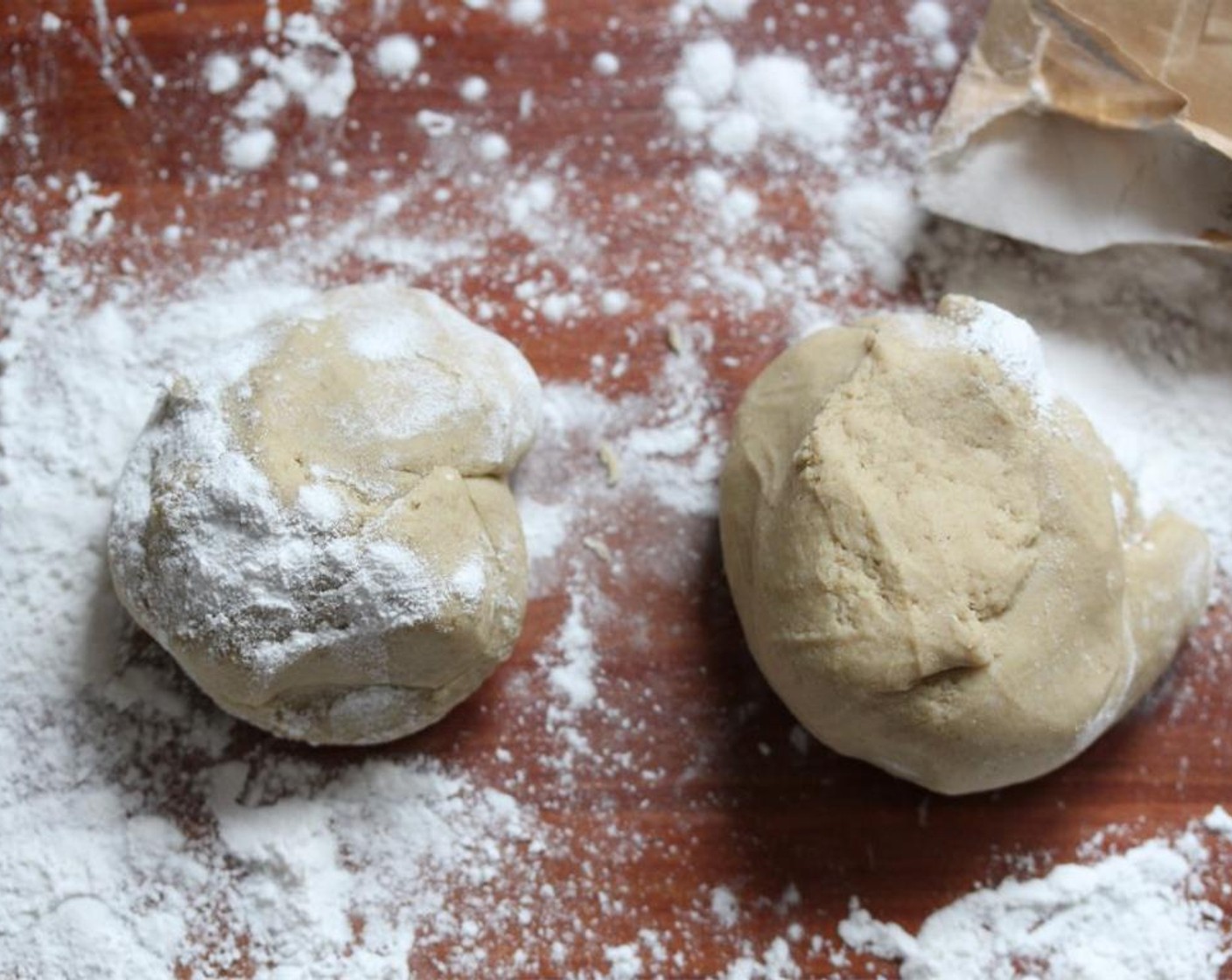 step 3 Knead the dough in the bowl until it is smooth.