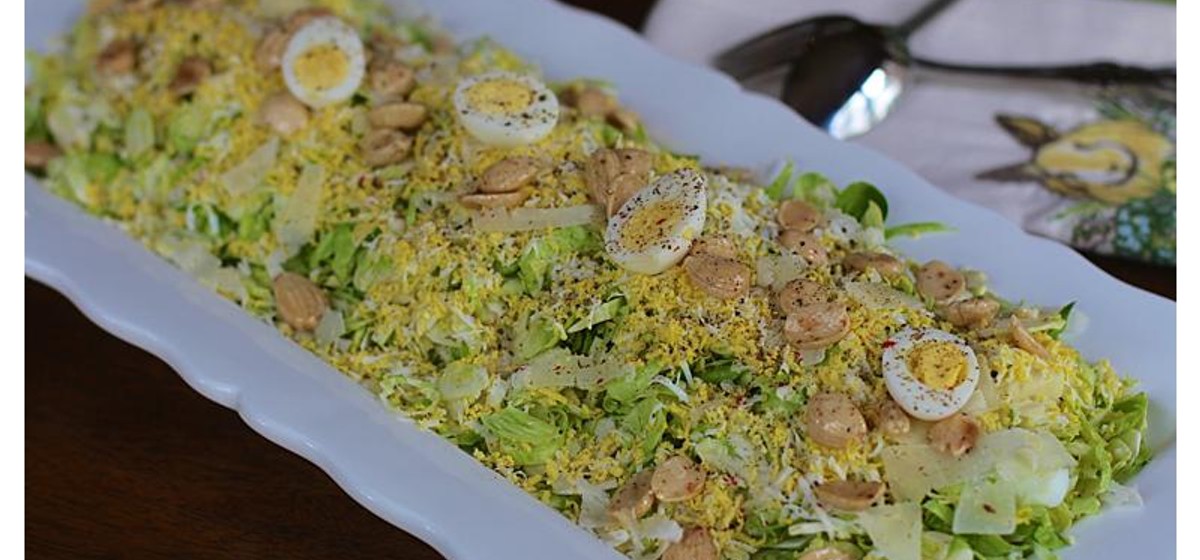 Shaved Brussel Sprout Salad Recipe | SideChef