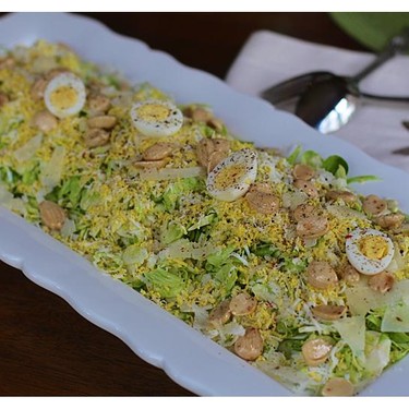 Shaved Brussel Sprout Salad Recipe | SideChef