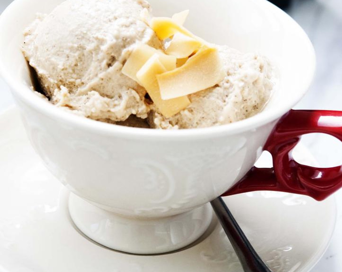 Banana Coconut Pumpkin Spiced Ice Cream