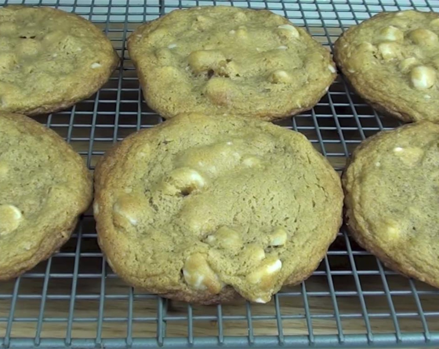 step 9 Bake for 10-12 minutes. Remove from oven, and transfer to a cooling rack. Enjoy!