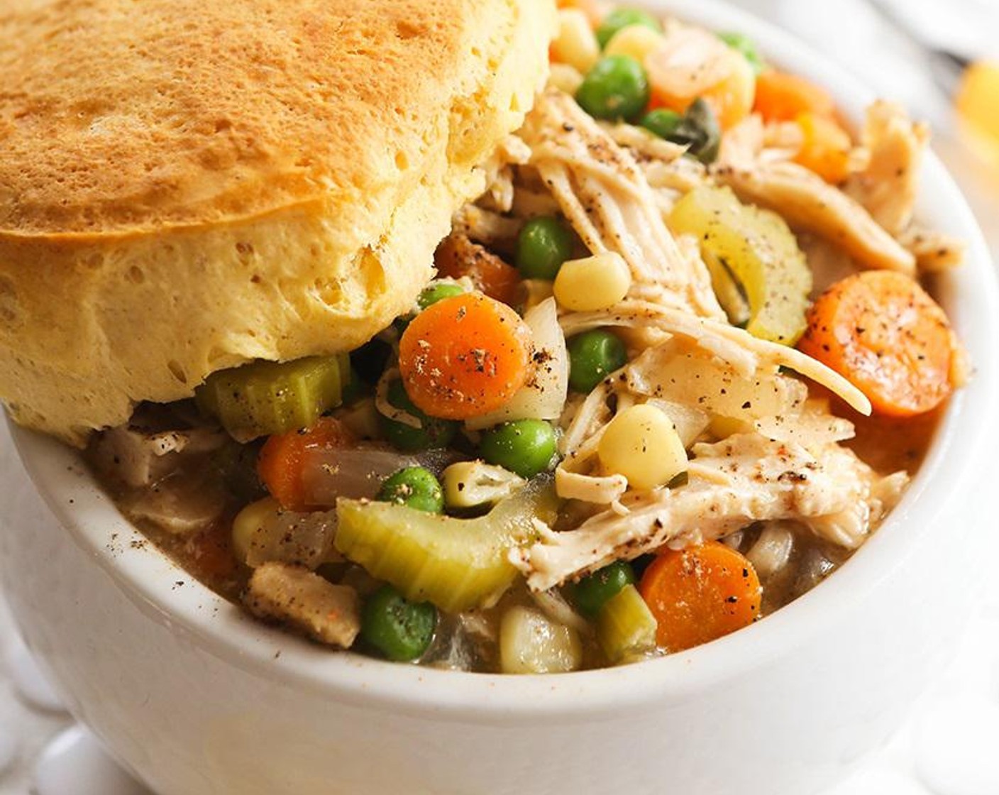 Slow Cooker Chicken Pot Pie