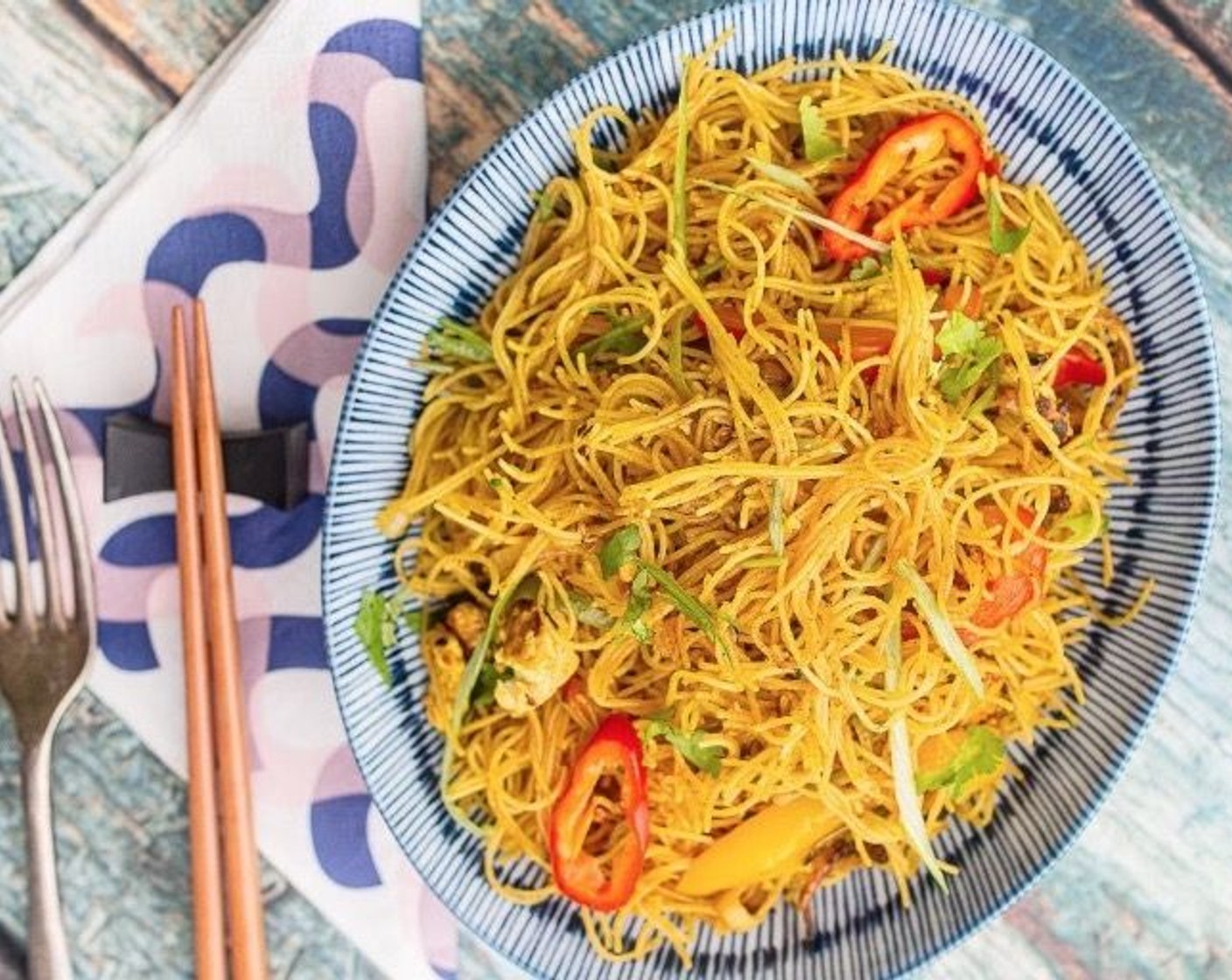 Vegan Singapore Noodles