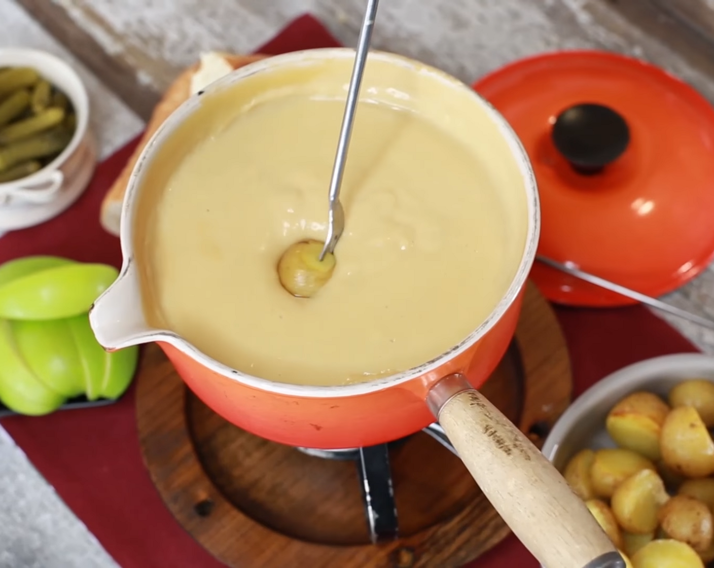 Easy Vegan Fondue