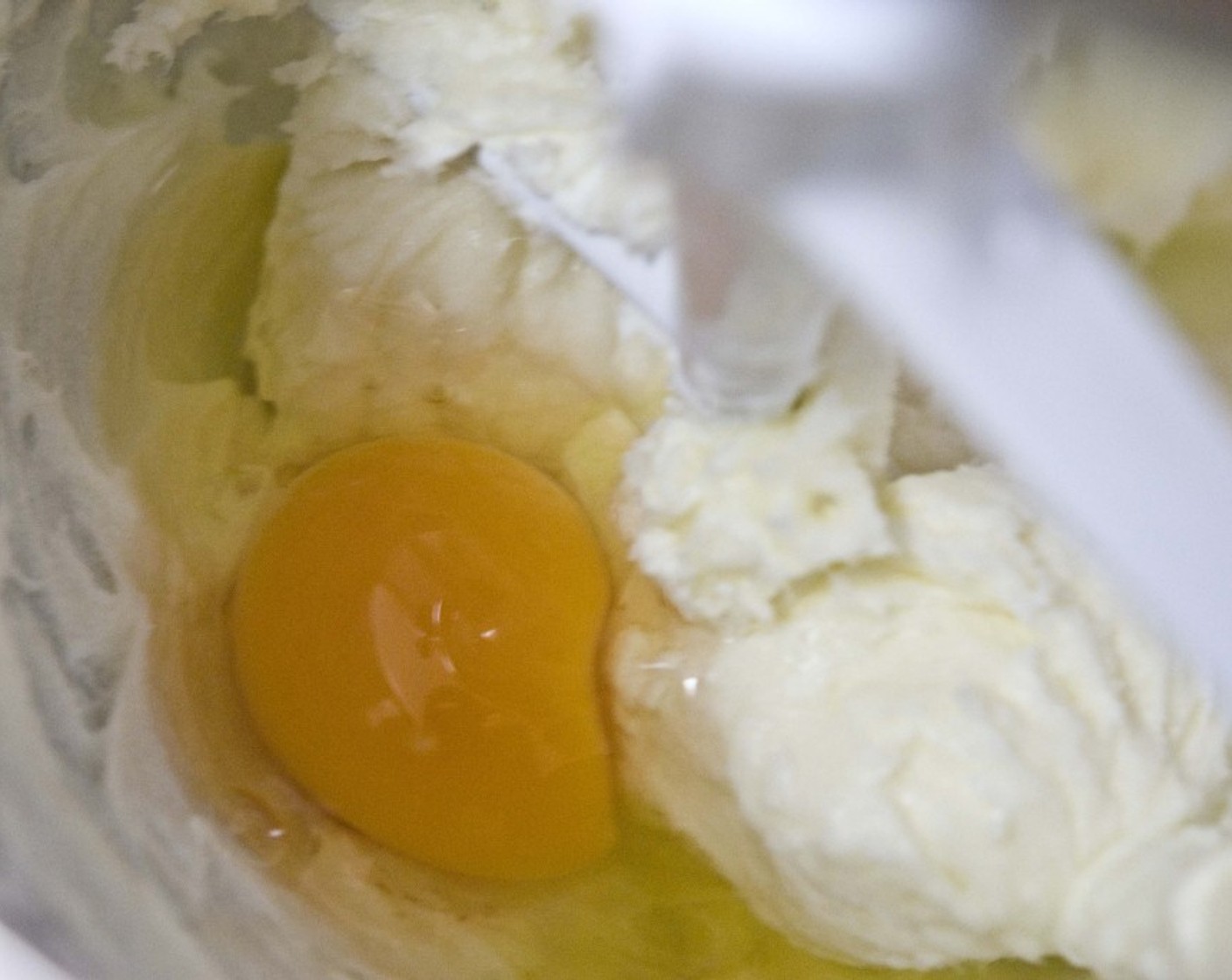 step 9 Add Eggland's Best Classic Eggs (2) one at a time and beat in between additions until you get a very creamy and smooth batter.