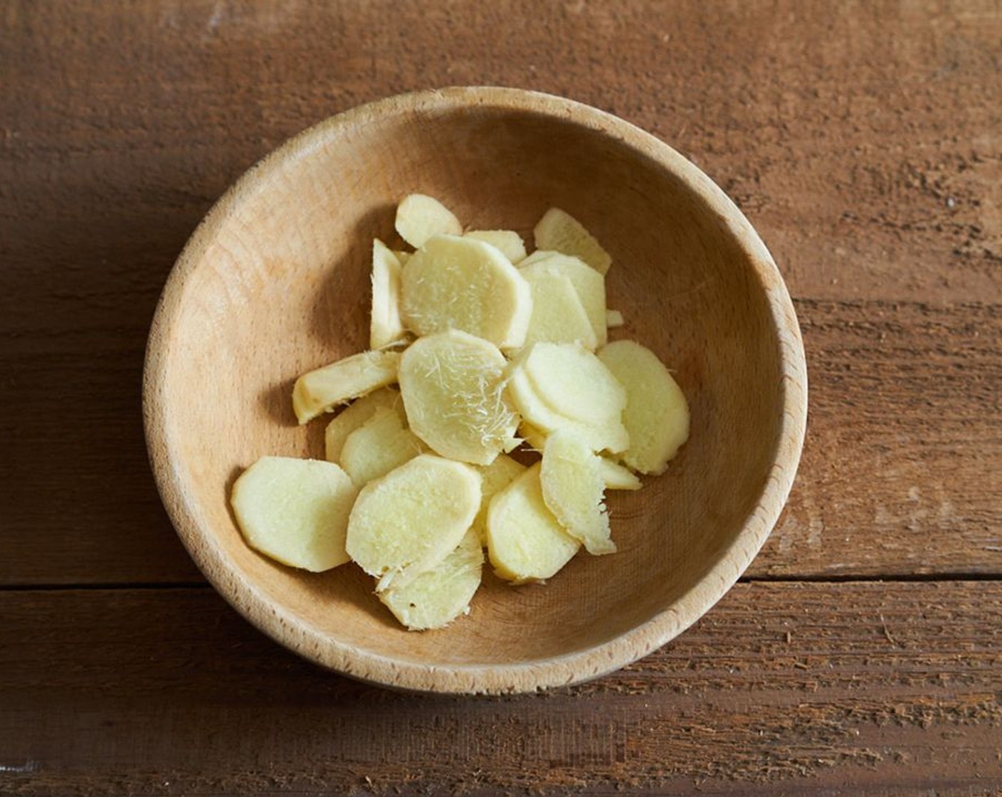 step 6 Peel the Fresh Ginger (1 in), and slice it into rounds.