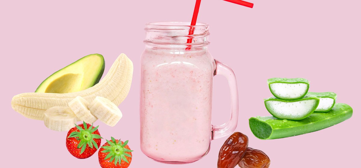 Homemade Hailey Bieber Strawberry Skin Smoothie Recipe | SideChef