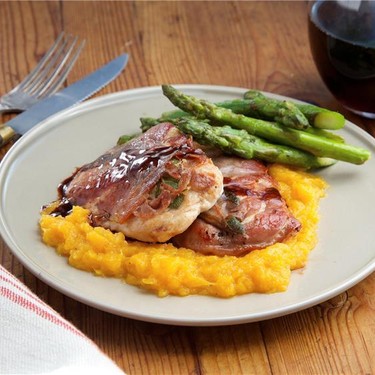 Turkey and Prosciutto with Port Wine Glaze Recipe | SideChef