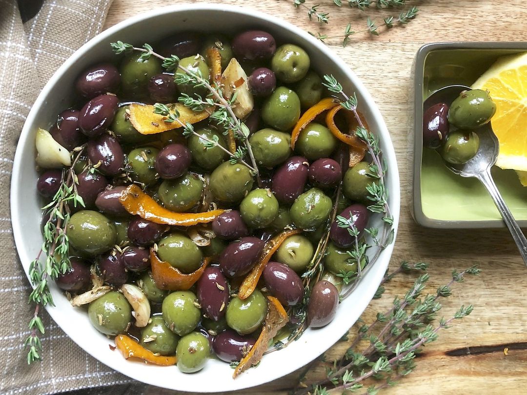Ina Garten's Warm Marinated Olives Recipe SideChef