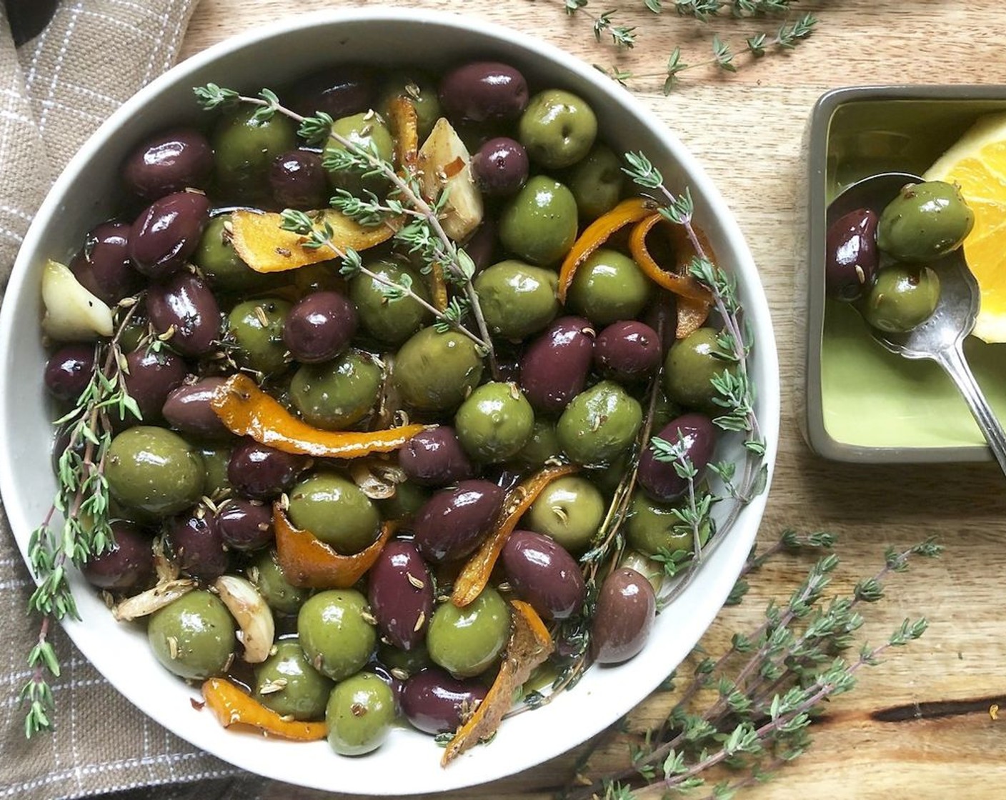 Ina Garten's Warm Marinated Olives