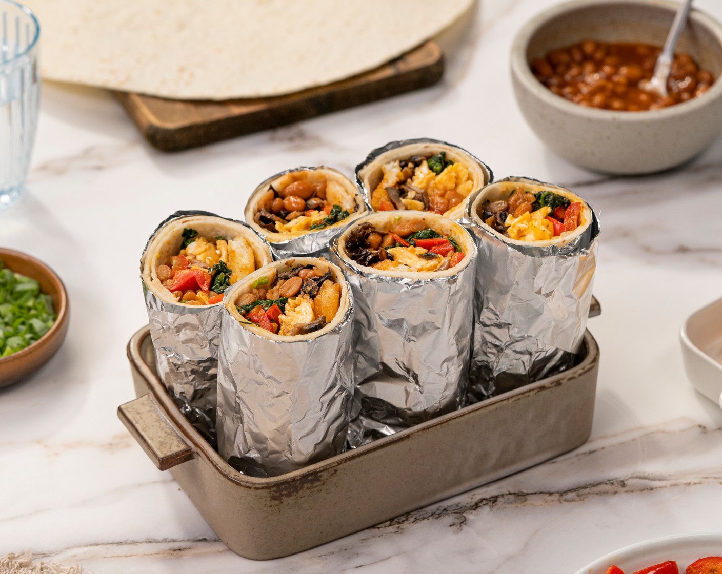 Vegetarian Breakfast Burrito