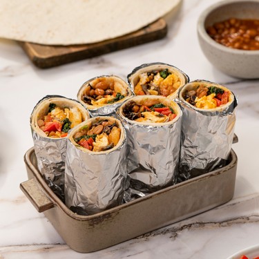Vegetarian Breakfast Burrito Recipe | SideChef