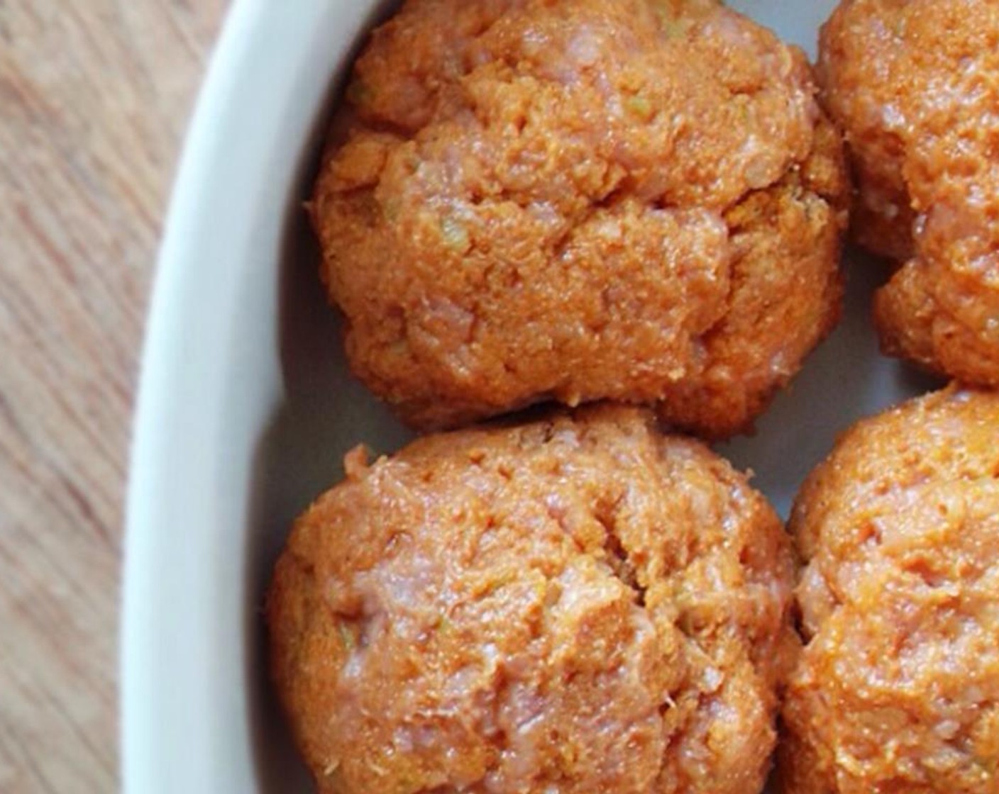 step 7 Form the meatballs however big or small you want them and place them nice and snug into the baking dish.