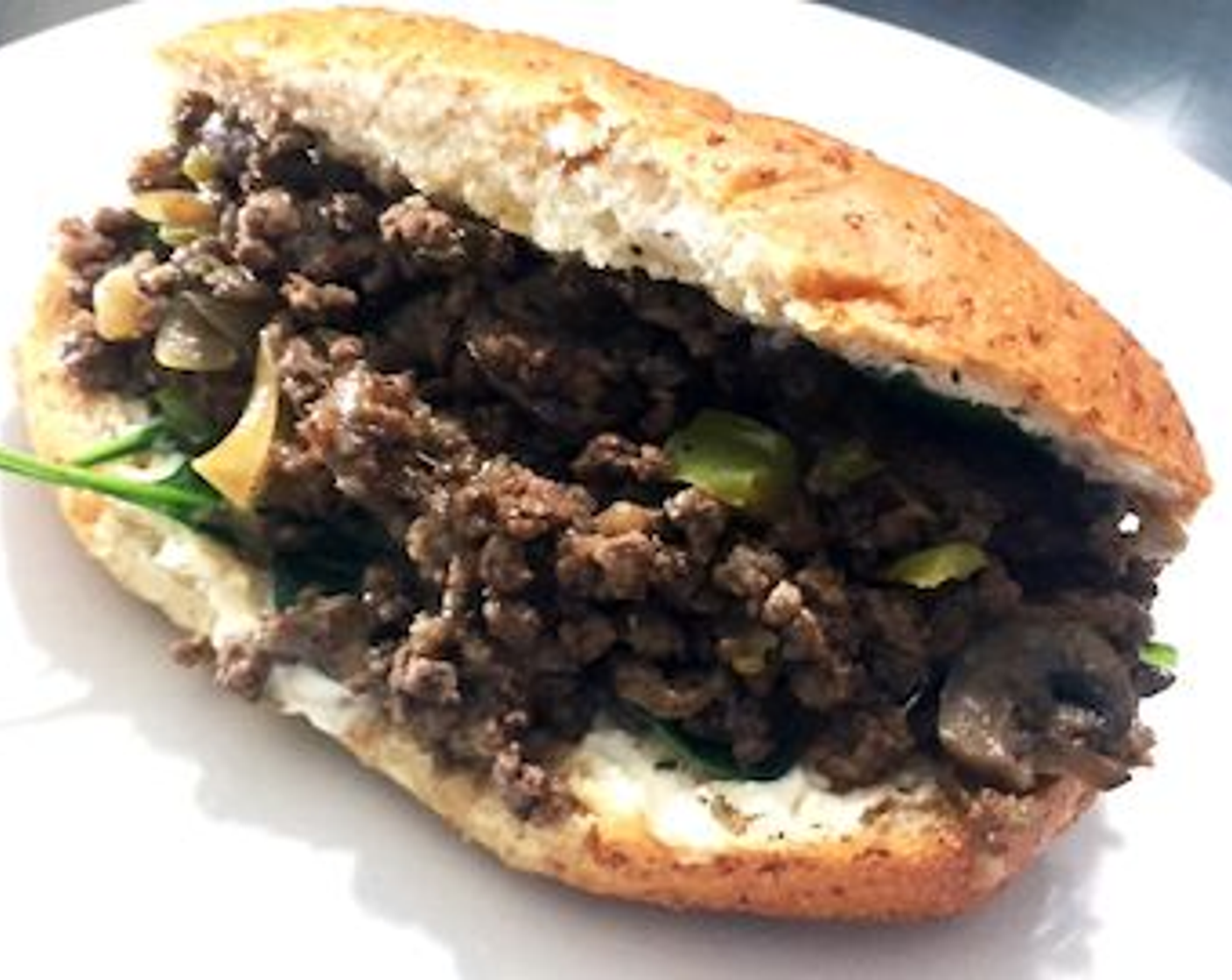 Sirloin Steak & Cheese Sandwich