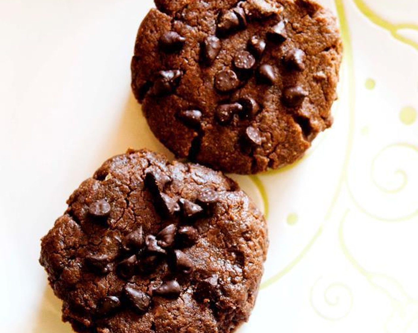 Flourless Peanut Butter Chocolate Cookies