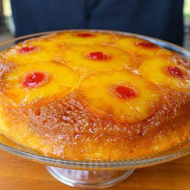 Grilled Pineapple Upside Down Cake Recipe | SideChef