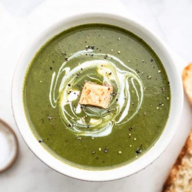 Vegan Spinach Soup Recipe | SideChef