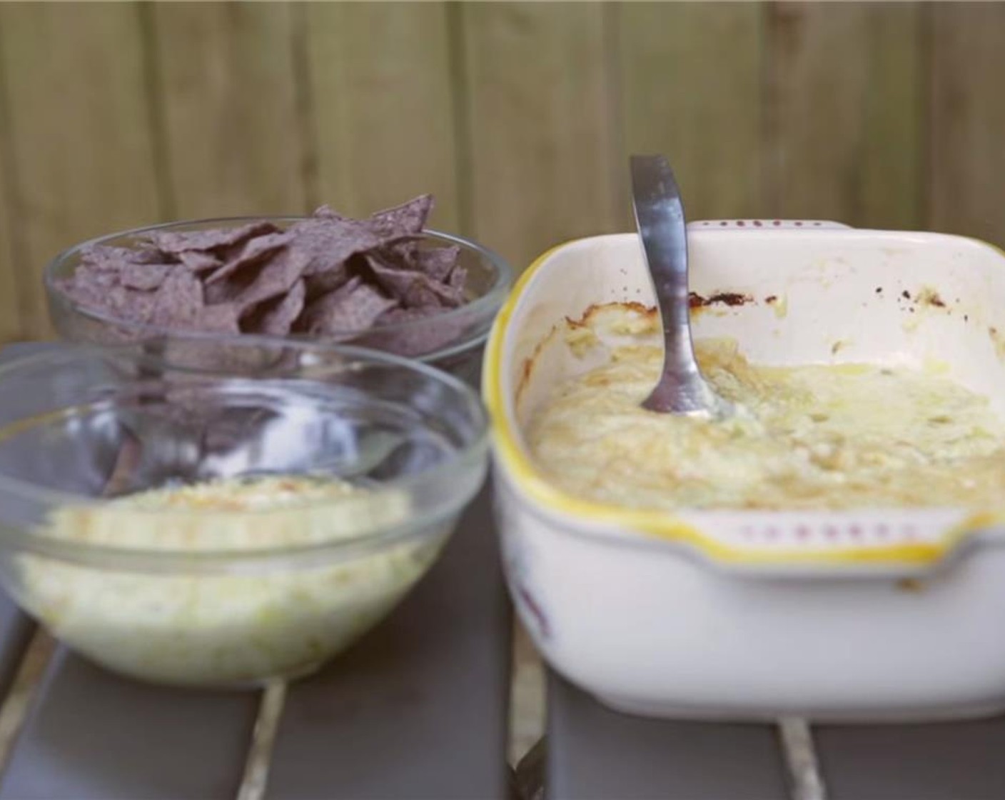 step 5 Serve with wedges of garlic naan, or good old corn chips! Put a spoonful into an endive leaf for a “gluten-free” serving option. Leftovers make a great sandwich or bagel spread, as well as a topping on grilled white meat or white fish.