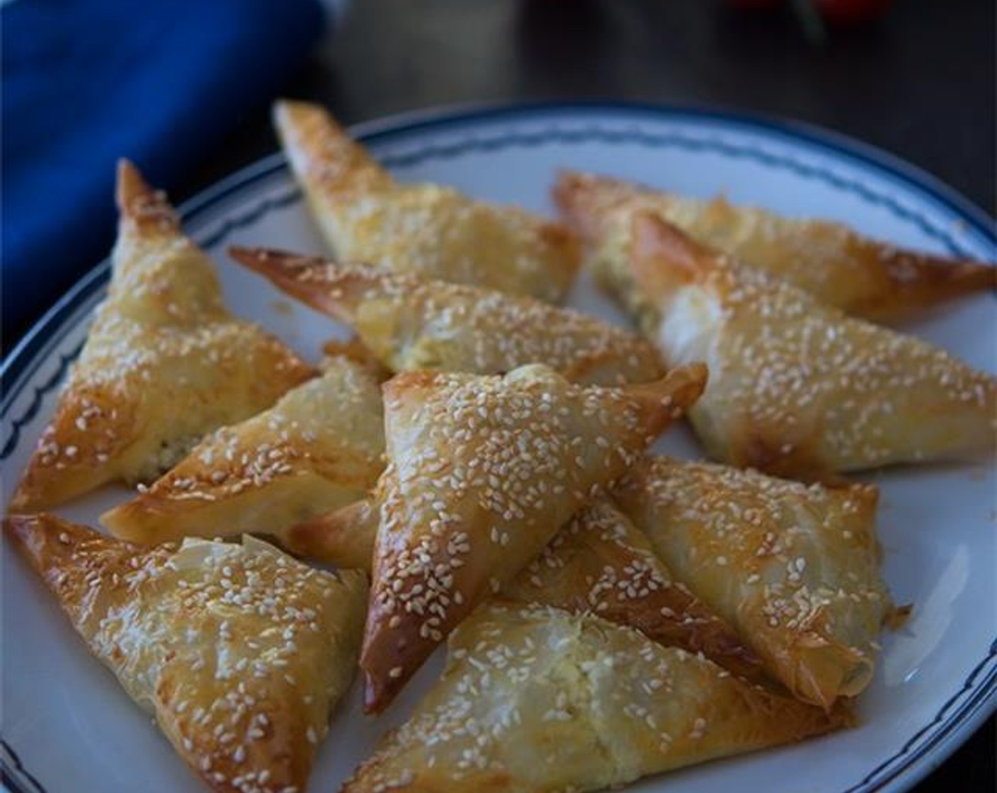 Three Cheese Phyllo Pies