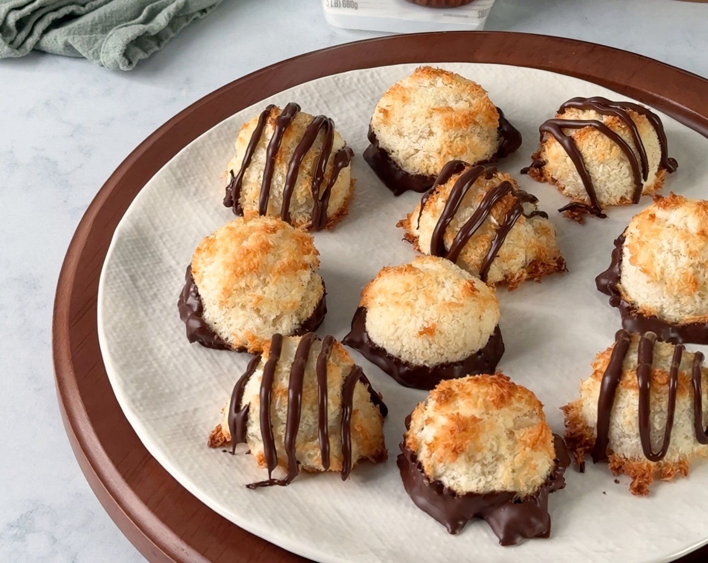 Vanilla Coconut Macaroons