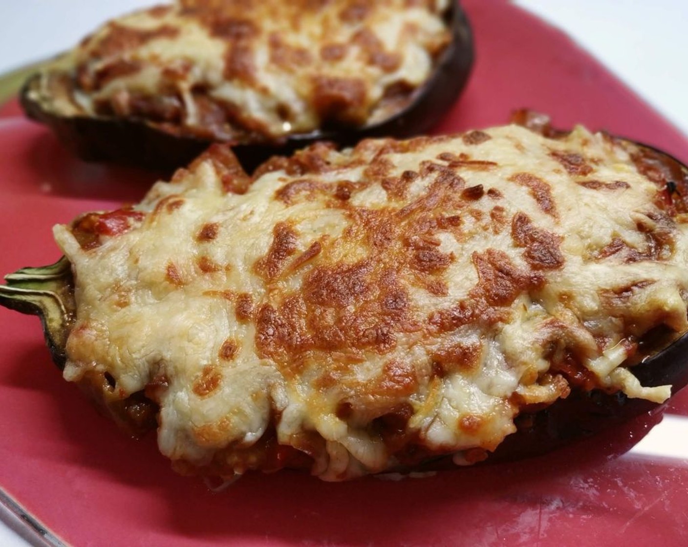 Vegetable Stuffed Eggplant