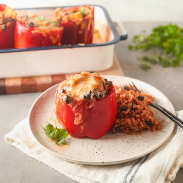 Enchilada Stuffed Peppers Recipe | SideChef